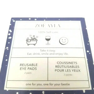 Zoe Ayla reusable eye pads